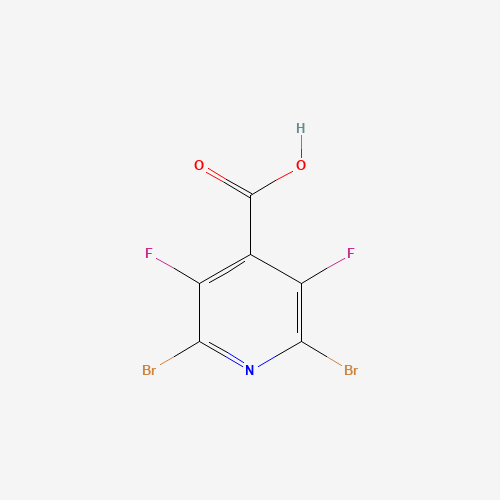 325461-60-7 2,6-DIBROMO-3,5-DIFLUOROISONICOTINIC ACID chemical structure