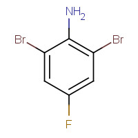 344-18-3 2,6-Dibromo-4-fluoroaniline chemical structure