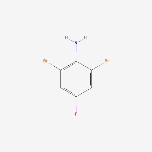 344-18-3 2,6-Dibromo-4-fluoroaniline chemical structure