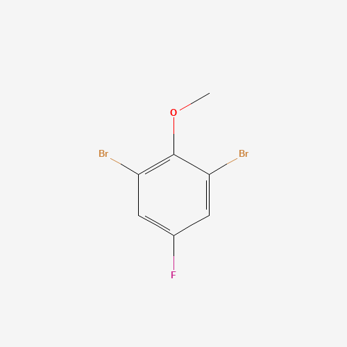 443-41-4 2,6-DIBROMO-4-FLUOROANISOLE chemical structure