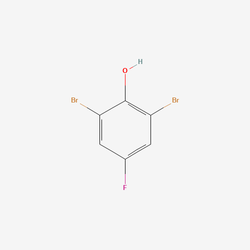 344-20-7 2,6-DIBROMO-4-FLUOROPHENOL chemical structure