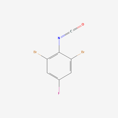 76393-18-5 2,6-DIBROMO-4-FLUOROPHENYL ISOCYANATE chemical structure