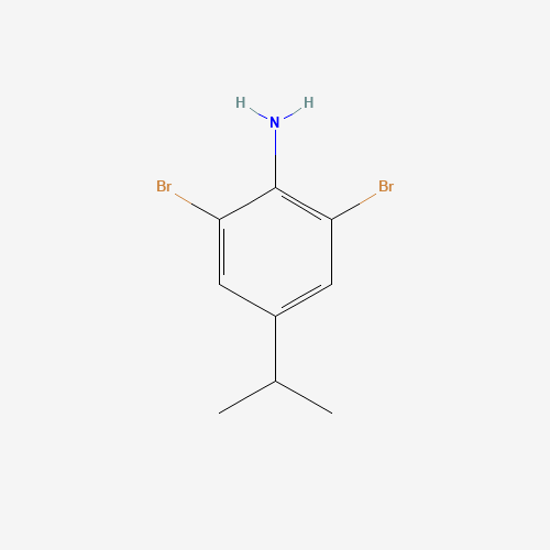10546-65-3 2,6-DIBROMO-4-ISOPROPYLANILINE chemical structure