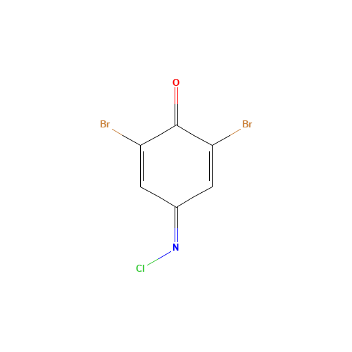 537-45-1 2,6-DIBROMOQUINONE-4-CHLOROIMIDE chemical structure