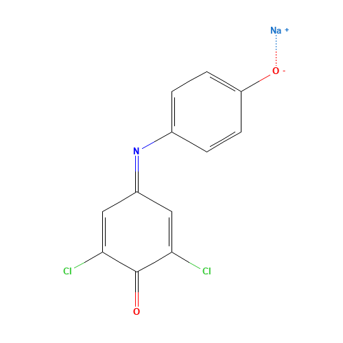 620-45-1 2,6-Dichloroindophenol sodium salt chemical structure
