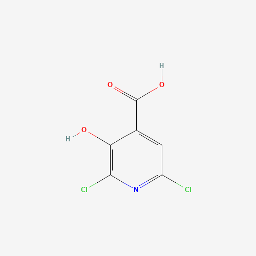 185422-96-2 2,6-DICHLORO-3-HYDROXYPYRIDINE-4-CARBOXYLIC ACID chemical structure