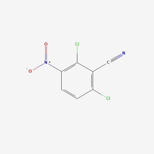5866-98-8 2,6-DICHLORO-3-NITROBENZONITRILE chemical structure
