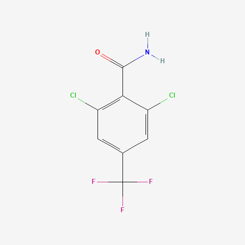 157021-70-0 2,6-DICHLORO-4-(TRIFLUOROMETHYL)BENZAMIDE chemical structure