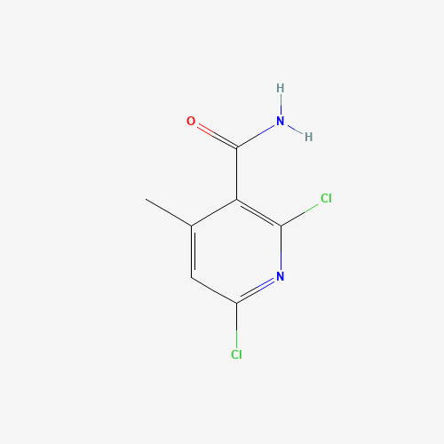 38841-54-2 2,6-DICHLORO-4-METHYLNICOTINAMIDE chemical structure