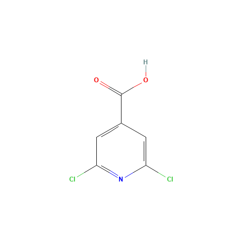 5398-44-7 2,6-Dichloroisonicotinic acid chemical structure