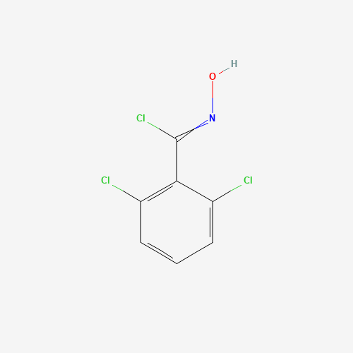 6579-27-7 2,6-DICHLORO-N-HYDROXYBENZENECARBOXIMIDOYL CHLORIDE chemical structure