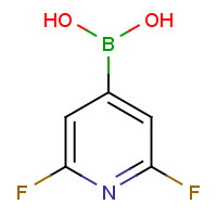 401816-16-8 2,6-Difluoropyridine-4-boronic acid chemical structure