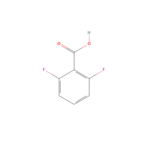 385-00-2 2,6-Difluorobenzoic acid chemical structure