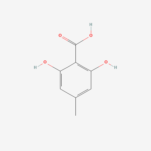 480-67-1 2,6-DIHYDROXY-4-METHYLBENZOIC ACID chemical structure