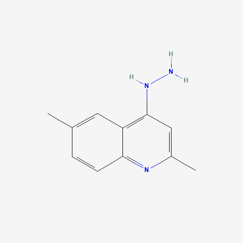 29125-48-2 2,6-DIMETHYL-4-HYDRAZINOQUINOLINE chemical structure