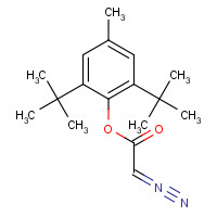 125640-92-8 2,6-DI-TERT-BUTYL-4-METHYLPHENYLDIAZO ACETATE chemical structure