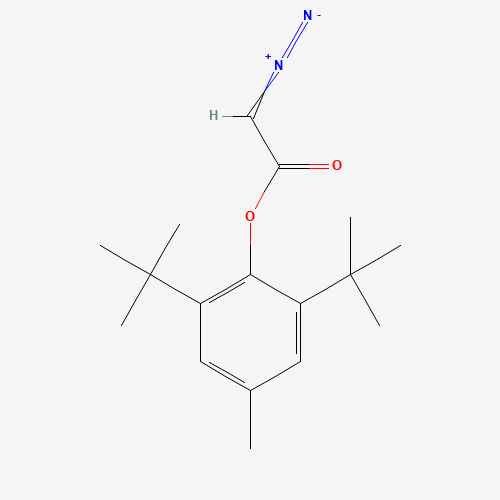 125640-92-8 2,6-DI-TERT-BUTYL-4-METHYLPHENYLDIAZO ACETATE chemical structure