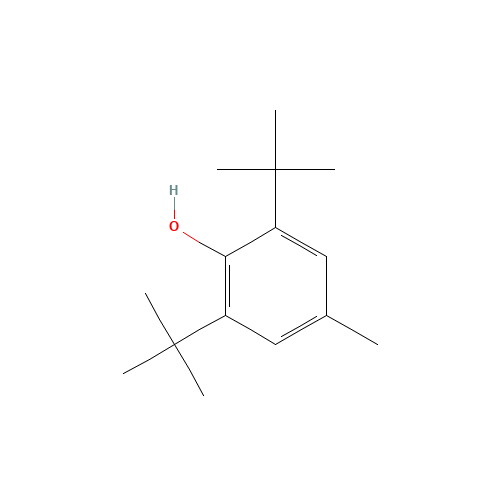 128-37-0 2,6-Di-tert-butyl-4-methylphenol chemical structure