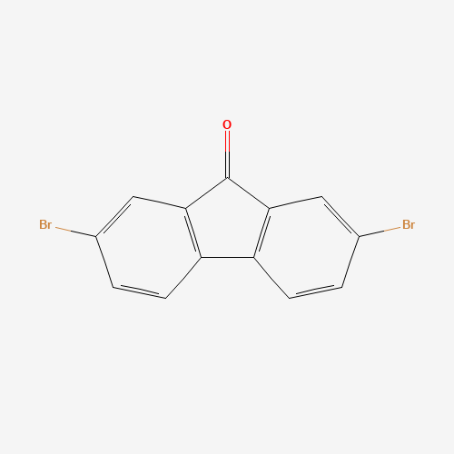 14348-75-5 2,7-Dibromo-9H-fluoren-9-one chemical structure