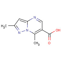 175201-51-1 4,7-DIMETHYLPYRAZOLO(1,5-A)PYRIMIDINE-3-CARBOXYLIC ACID chemical structure