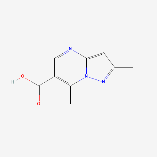 175201-51-1 4,7-DIMETHYLPYRAZOLO(1,5-A)PYRIMIDINE-3-CARBOXYLIC ACID chemical structure
