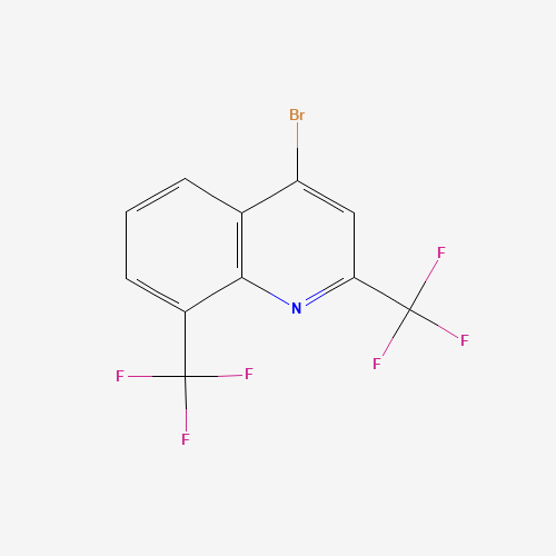 35853-45-3 2,8-BIS(TRIFLUOROMETHYL)-4-BROMOQUINOLINE chemical structure