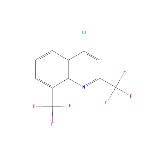 83012-13-9 2,8-BIS(TRIFLUOROMETHYL)-4-CHLOROQUINOLINE chemical structure