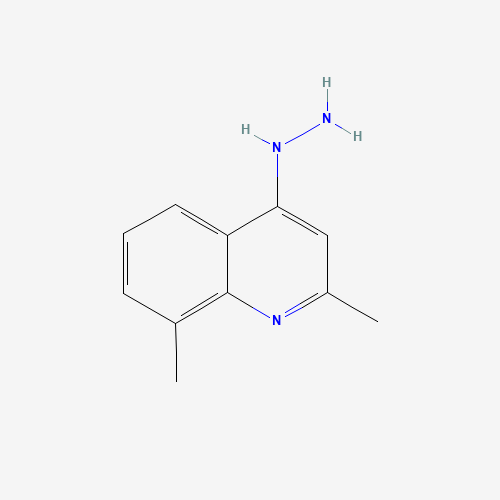 49612-06-8 2,8-DIMETHYL-4-HYDRAZINOQUINOLINE chemical structure