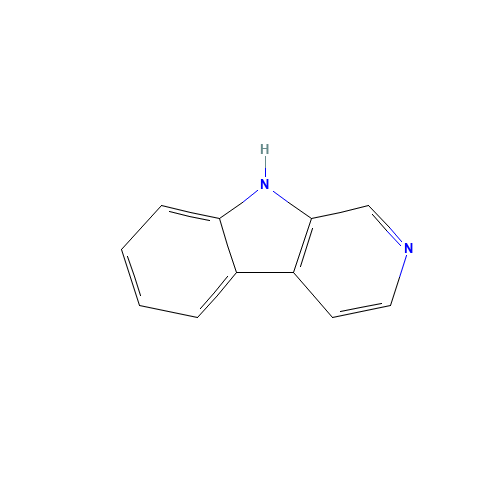 244-63-3 9H-PYRIDO[3,4-B]INDOLE chemical structure