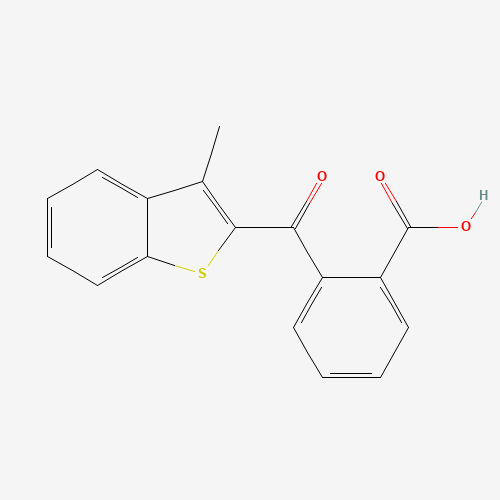 175203-98-2 2-[(3-METHYLBENZO[B]THIOPHEN-2-YL)CARBONYL]BENZOIC ACID chemical structure