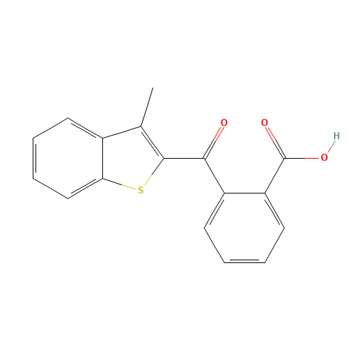 175203-98-2 2-[(3-METHYLBENZO[B]THIOPHEN-2-YL)CARBONYL]BENZOIC ACID chemical structure