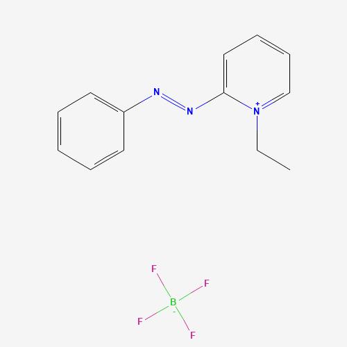 16600-15-0 2-((p-Chlorophenyl)azo)-1-ethylpyridiniumtetrafluoroborate chemical structure