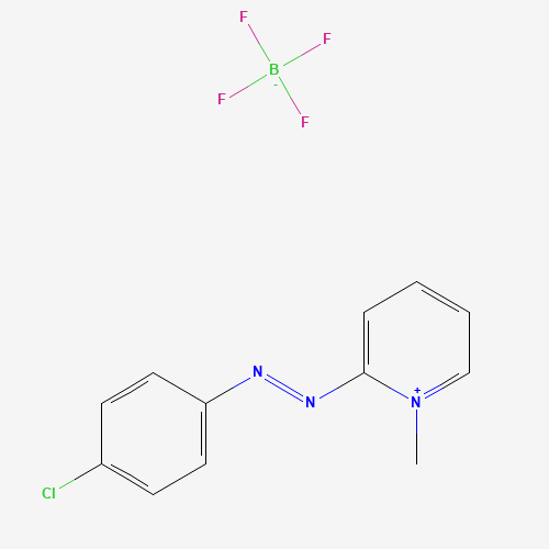 16600-16-1 2-((p-Chlorophenyl)azo)-1-methylpyridiniumtetrafluoborate chemical structure