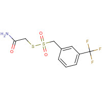 175276-83-2 2-[3-(TRIFLUOROMETHYL)BENZYLSULFONYL]THIOACETAMIDE chemical structure