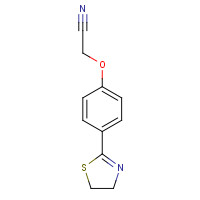 175276-95-6 2-[4-(4,5-DIHYDRO-1,3-THIAZOL-2-YL)PHENOXY]ACETONITRILE chemical structure