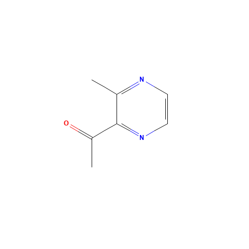 23787-80-6 2-Acetyl-3-methylpyrazine chemical structure