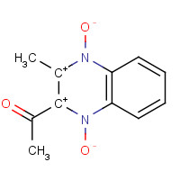 13297-17-1 2-ACETYL-3-METHYLQUINOXALINEDIIUM-1,4-DIOLATE chemical structure