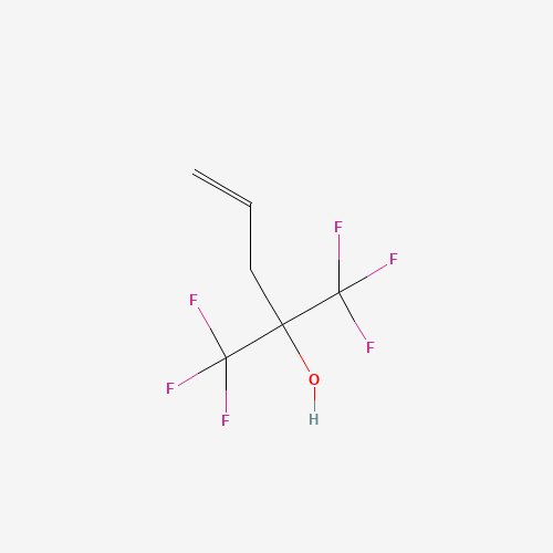 646-97-9 1,1,1-TRIFLUORO-2-(TRIFLUOROMETHYL)PENT-4-EN-2-OL chemical structure