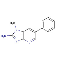 105650-23-5 2-AMINO-1-METHYL-6-PHENYLIMIDAZO[4,5-B]PYRIDINE chemical structure