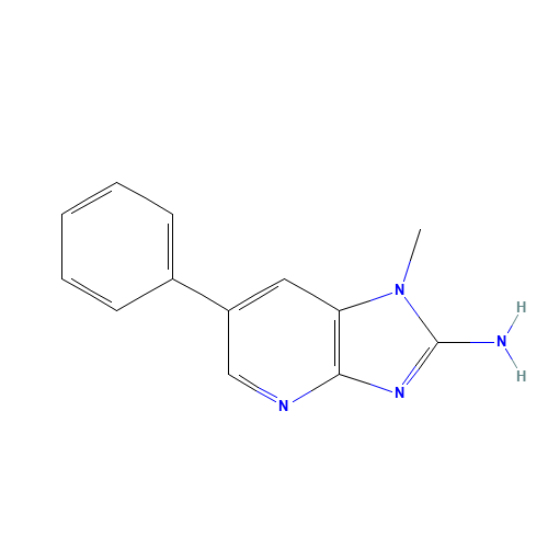 105650-23-5 2-AMINO-1-METHYL-6-PHENYLIMIDAZO[4,5-B]PYRIDINE chemical structure