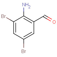 50910-55-9 2-Amino-3,5-dibromobenzaldehyde chemical structure