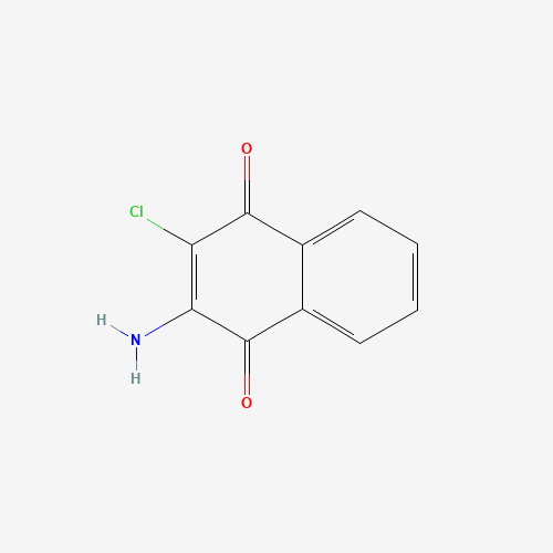 2797-51-5 2-AMINO-3-CHLORO-1,4-NAPHTHOQUINONE chemical structure