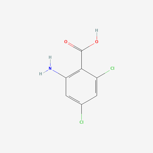 20776-63-0 2-AMINO-4,6-DICHLOROBENZOIC ACID chemical structure