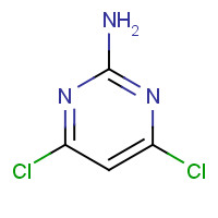 56-05-3 2-Amino-4,6-dichloropyrimidine chemical structure