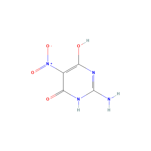 80466-56-4 2-AMINO-4,6-DIHYDROXY-5-NITROPYRIMIDINE chemical structure