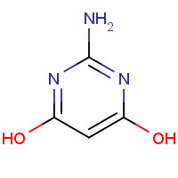 56-09-7 2-Amino-4,6-dihydroxypyrimidine chemical structure