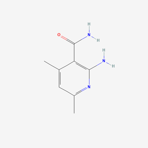 7144-20-9 2-AMINO-4,6-DIMETHYL-3-PYRIDINECARBOXAMIDE chemical structure