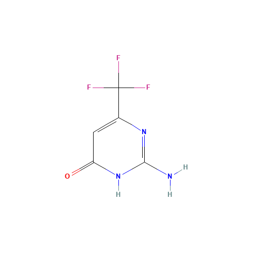 1513-69-5 2-AMINO-4-HYDROXY-6-(TRIFLUOROMETHYL)PYRIMIDINE chemical structure