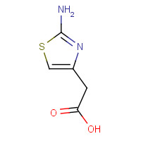 29676-71-9 2-Aminothiazol-4-acetic acid chemical structure