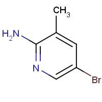 3430-21-5 2-Amino-5-bromo-3-methylpyridine chemical structure